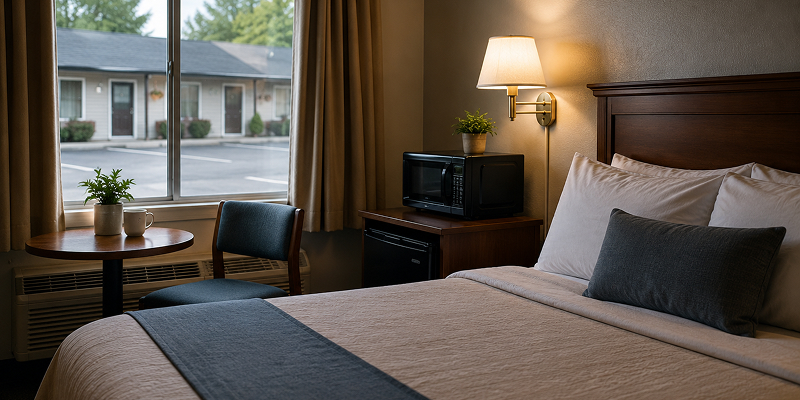 Comfortable Motel Stay in Aurora, IL